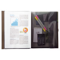 リヒトラブ SMART FIT キャリングポケットA4 ベージュ F7528-16 1セット(2冊)