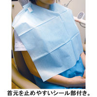 歯科用エプロン　タケトラエコノミーエプロン ブルーL 007055 1セット（3箱組: 1箱200枚入×3箱）竹虎