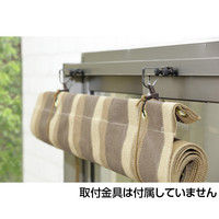 タカショー 軒下シェード モカストライプ モカ GNS-818MS 幅880×高さ1800mm 1枚（直送品）