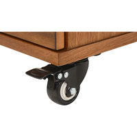 【軒先渡し】萩原 カルマシリーズ チェスト RCH-1398 ブラウン （約）幅29×奥行37×高さ71cm 1台（直送品）