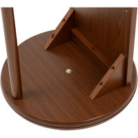 【軒先渡し】萩原 回転ミラー VD-7029DBR ブラウン （約）幅φ45×高さ170cm 1台（直送品）