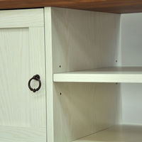 エイ・アイ・エス シャルロット AV120 ホワイト 幅1170x奥行412x高さ429mm GTCL-04 WH 1台（直送品）