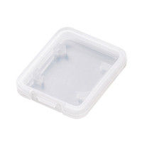 サンワサプライ メモリーカードクリアケース（SDカード用・帯電防止タイプ・6個セット） FC-MMC24SD 1セット（6個入り）（直送品）