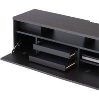 HAMILeX Badic（バディック）シリーズ オプション引出しユニット ブラック木目柄 幅450×奥行276×高さ140mm BP-735 1台（直送品）