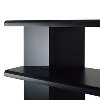 TIMEZ DJシリーズ テレビ台 オーディオラック ブラック 幅750×奥行250×高さ370mm TV-DJ32 1台（直送品）