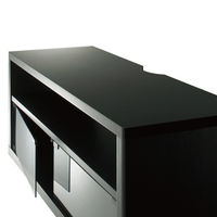 TIMEZ Yシリーズ テレビ台 オーディオラック ブラック 幅1400×奥行390×高さ424mm TV-YB140 1台（直送品）