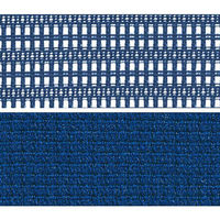 【無料引取付き】CP85BR FEF4|オカムラ バロン ハイバック 可動肘 背メッシュ・座クッション ポリッシュ×ブラック ミディアムブルー 1脚（直送品）