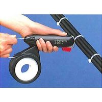 エスコ 4.5mm 結束バンドツール(白/ベルト1巻・クリップ100コ) EA475SA-3 1セット(3セット)（直送品）