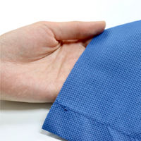 三和 不織布 館内着 ブルー SW-7662B 1ケース(60着)（直送品）