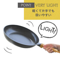 ランテル・メディエール every U. 軽量強化フライパン 30cm ガス火専用 LN-2435_S 1個（直送品）