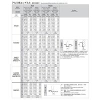岡崎精工 アルミ用ロングハイヘリエンドミル3枚刃 SAE3L 10 1本（直送品）