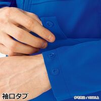 ミドリ安全 秋冬作業服 帯電防止JIS適合 ハイストレッチブルゾン VE621上 シルバーグレー Mサイズ 3111194204 1点（直送品）