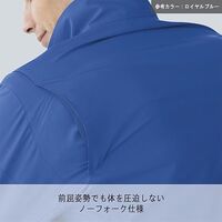 ミドリ安全 秋冬作業服 ジャンパー フルハーネス対応 帯電防止JIS適合 VE907 上 ネイビー LLサイズ 3111202506 1点（直送品）