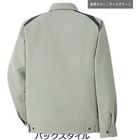 ミドリ安全 春夏作業服 帯電防止JIS適合 ジャンパー GS2711上 シルバーグレー Sサイズ 3120335603 1点（直送品）