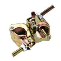 エスコ φ42.7/φ48.6xφ31.8ー37mm二連クランプ(直交) EA948TE-15 1セット(5個)（直送品）