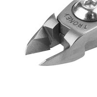 エスコ 140mm 精密ニッパー(レーザーフラッシュ/ESD) EA535TJ-13 1丁（直送品）