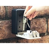 エスコ 90x40x120mm キーボックス(可変ダイヤル/つる無) EA983ZA-42 1セット(3個)（直送品）