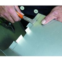 エスコ 22x182mm シートメタルプライヤー EA627BB-1 1丁（直送品）