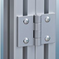 エスコ 70x 50mm 40角用アルミ丁番 EA976CB-59 1セット(5個)（直送品）