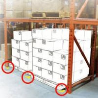 エスコ 棒型 マーカー(高耐久/赤/2枚) EA944SJ-133 1セット(20枚:2枚×10パック)（直送品）