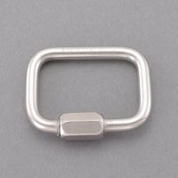 エスコ 34.0x49.5x 7.1mm クイックリング(ステンレス製 EA638FK-145 1セット(10個)（直送品）