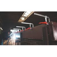 エスコ 0ー 200mm/100mm L型クイッククランプ[強力型] EA526B-32 1個（直送品）