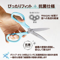 プラス はさみ フィットカットカーブスタンダード抗菌グリップ左手用 35738 1本