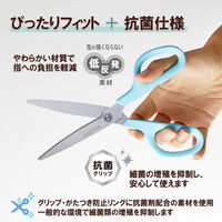 プラス はさみ フィットカットカーブスタンダード抗菌グリップロング 35739 1本