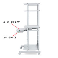 サンワサプライ パソコンラック(W650×D600×H1450mm) RAC-EC14N2 1台（直送品）