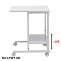 サンワサプライ パソコンラック（W600×D600×H700mm） RAC-EC33N 1台（直送品）