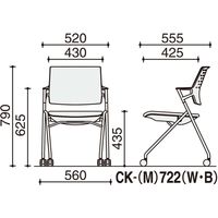 【組立設置込】コクヨ ピエガ キャスターチェア 背クッション 肘付 ゴム単輪キャスター ブラック×ライトオリーブ 1脚（直送品）