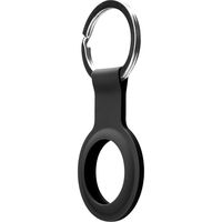 PGA AirTag用 抗菌シリコンキーリング ブラック PG-ATSC01BK 1個（直送品）