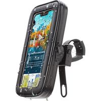 PGA 自転車用 スマートフォンホルダー [ポーチタイプ] Mサイズ PG-BYHLD03POM 1個（直送品）