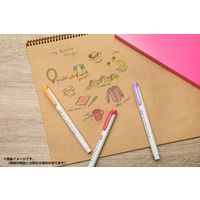 ゼブラ マイルドライナー 渋マイルド色 5色セット アソート WKT7-5C-NC-N 1セット(2パック)