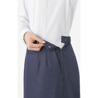 ボンマックス BONOFFICE プリーツスカート（ロング丈） ネイビー 15号 BCS2707-8-15（直送品）