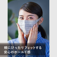 大王製紙 エリエール ハイパーブロックマスク エリカラ グレー ふつうサイズ 1箱（30枚入）日本製 カラーマスク