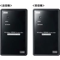 サンワサプライ ワイヤレス分配HDMIエクステンダー(2分配) VGA-EXWHD7N 1個（直送品）