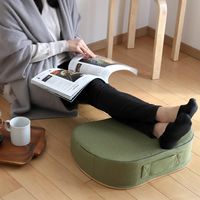 クラスアップ クッション テーブル ウレタン クッションテーブル グリーン 385191 1個（直送品）