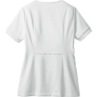 住商モンブラン ナースジャケット 半袖 バイオレット/バイオレット LW812-66 1枚　白衣（直送品）