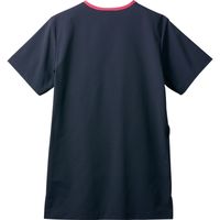 住商モンブラン スクラブ 兼用 半袖 ピンク/バーガンディ MS241-22 1枚　スクラブ（直送品）
