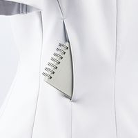 住商モンブラン ナースジャケットレディス 半袖 ホワイト OM301-10 1枚　白衣（直送品）