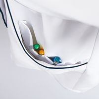 住商モンブラン ナースワンピース 半袖 ダークネイビー OM311-93 1枚　白衣（直送品）