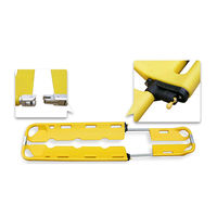 セーフラン安全用品 折りたたみ式伸縮ストレッチャー J2451 1台（直送品）