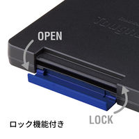 シヤチハタ スタンプ台 タフダ 記念スタンプ用 赤 HTD-A-R 1個