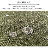 イケヒコ モデルノ 折畳 ラグ 900×1850mm ブルー 1292341043102 1枚（直送品）