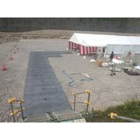 ウッドプラスチックテクノロジー 工事用敷板 Wボード 両面凸 カラー:黒 3x6 WB-D-3x6 1個（直送品）