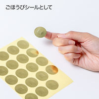 オキナ パリオシール うき出しシール 賞 直径25mm PS432 1袋（100片）