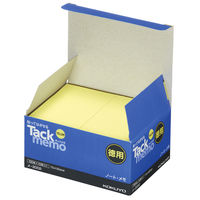 コクヨ タックメモお徳用75×50mm 黄 100枚×10 メ-2002 1箱