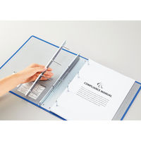 コクヨ チューブファイルロングボディ A4縦 40mmとじ フ-L644NB 1冊