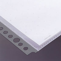 リヒトラブ ルポ・リーンフォース・クリヤーポケット B4S 36穴 1組＝10枚入 N2007グ 1組